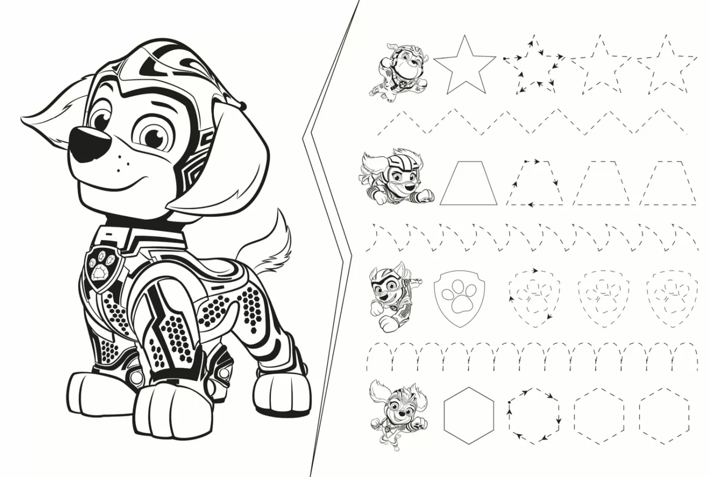 Puzzle trefl primo 24 super maxi patrula catelusilor echipa in actiune [6]