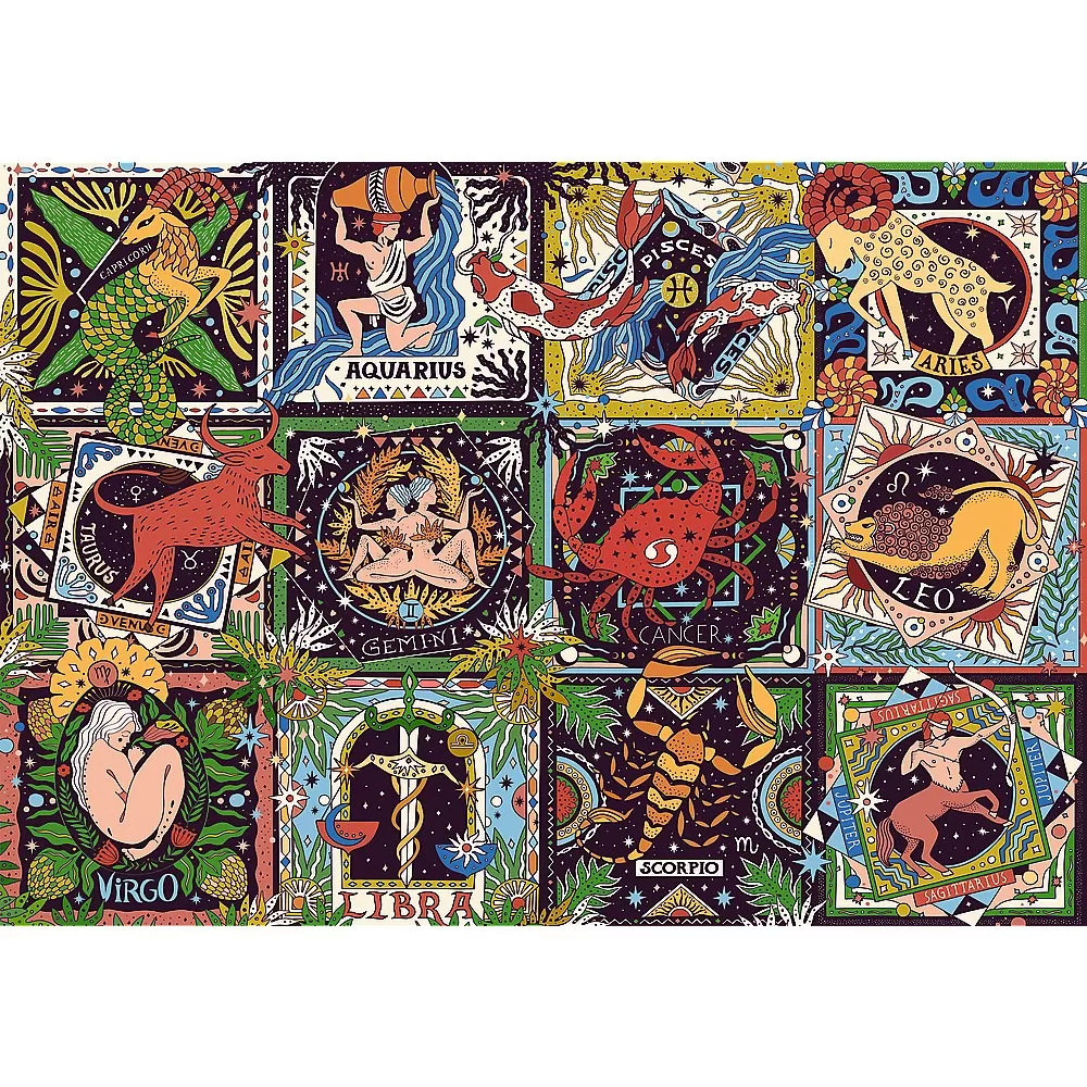 Puzzle trefl uft 1000 semne zodiacale [1]