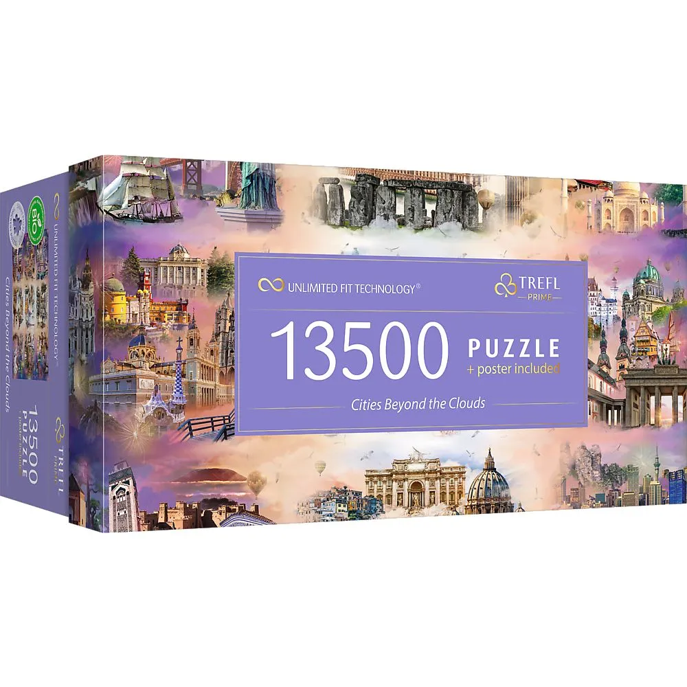Jucării și Jocuri pentru copii - Puzzle trefl uft 13500 orase de dincolo de nori, copii varsta 12 ani pana la +15 ani