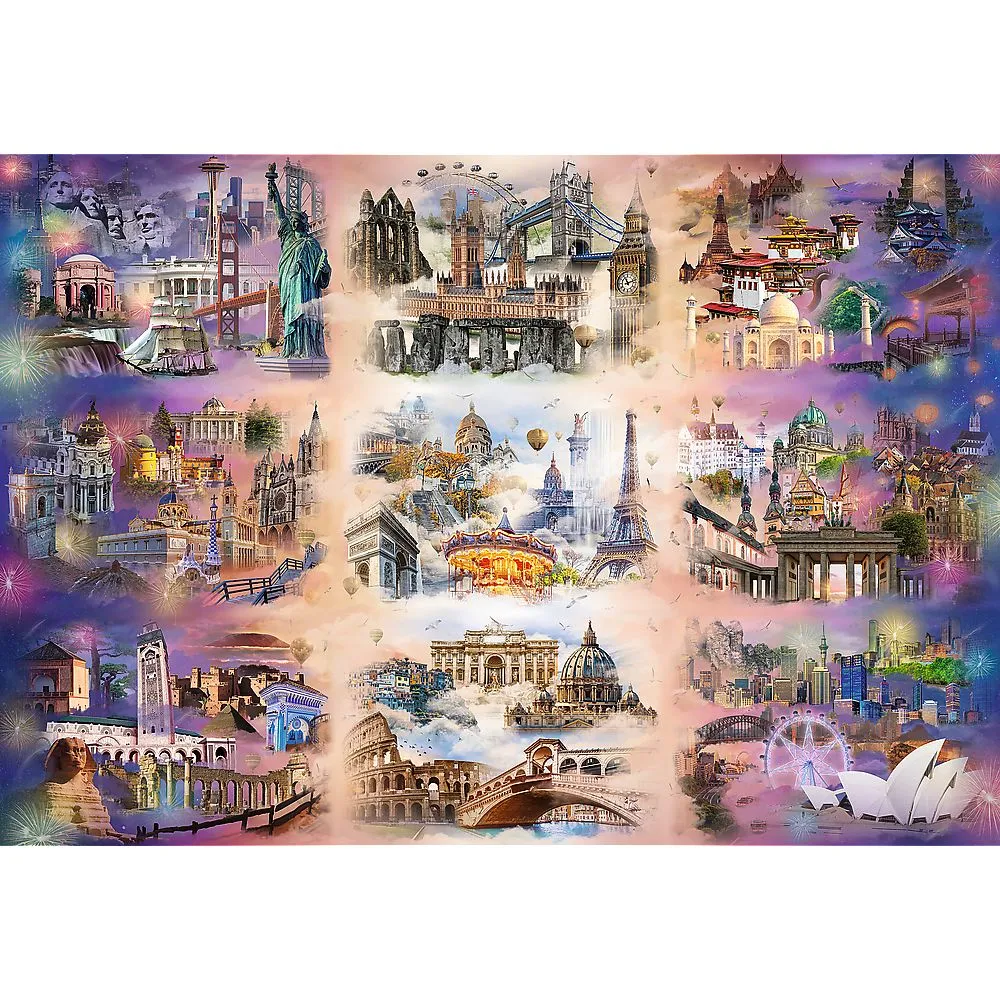 Puzzle trefl uft 13500 orase de dincolo de nori, copii varsta 12 ani pana la +15 ani [1]