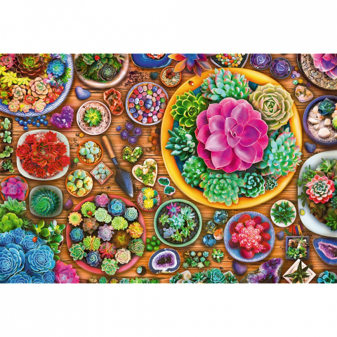 Puzzle trefl uft 1500 lumea plantelor [1]