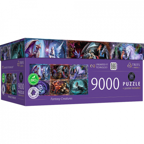 Puzzle trefl uft 9000 anne stokes collections creaturi fantastice [1]