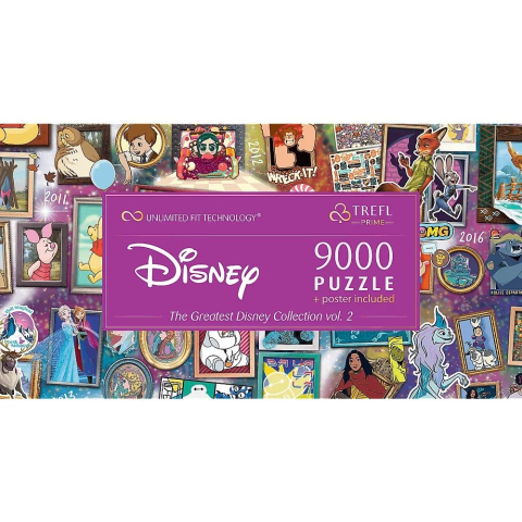 Puzzle trefl uft 9000 cea mai mare colectie disney [4]