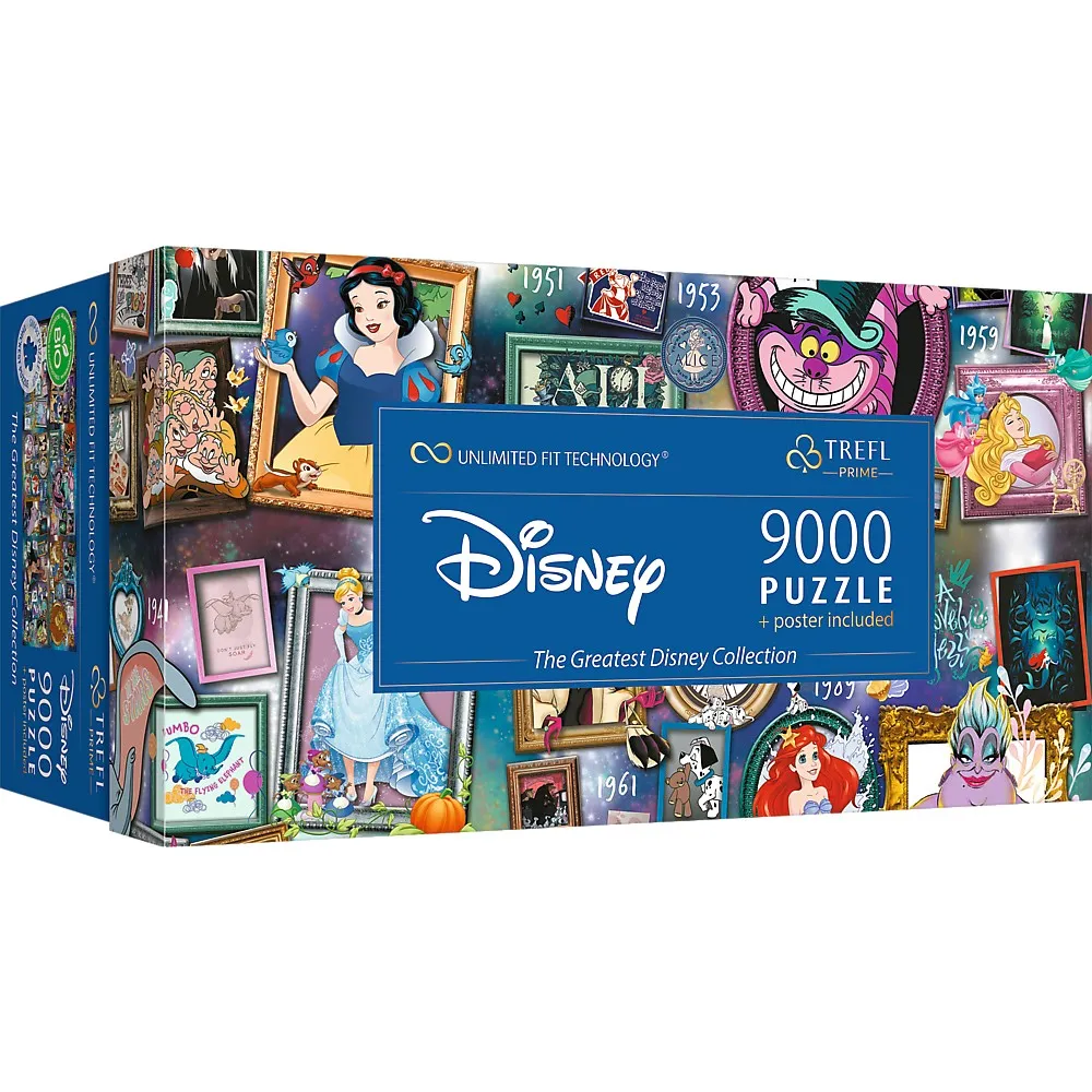 Jucării și Jocuri pentru copii - Puzzle trefl uft 9000 disney marea colecèšie disney