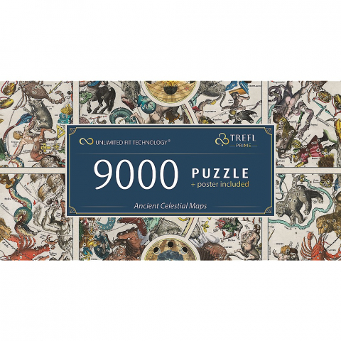 Puzzle trefl uft 9000 harti celeste antice [4]