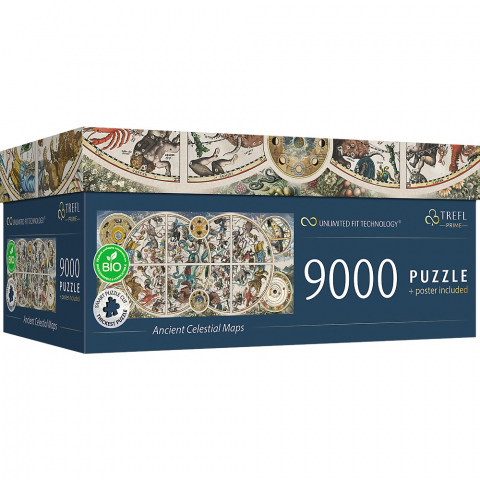 Puzzle trefl uft 9000 harti celeste antice [1]