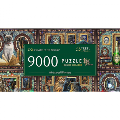 Puzzle trefl uft 9000 lisa parker minuni cu mustati [4]