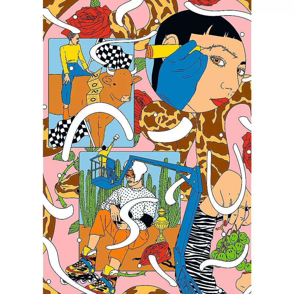 Puzzle trefl uft velvet 500 moda feminina, copii varsta 8 ani pana la +15 ani [1]