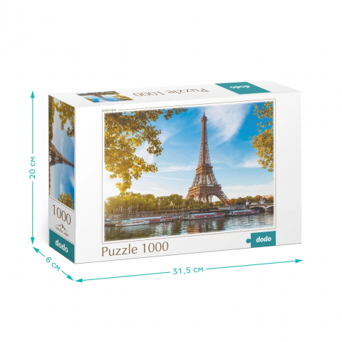 Puzzle - Turnul Eiffel (1000 piese) [3]