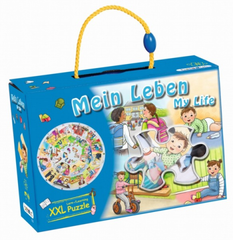 Jucării și Jocuri pentru copii - Puzzle XXL Viata Mea Beleduc