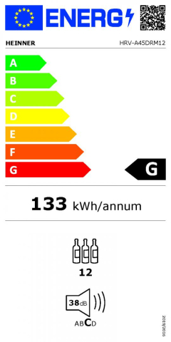 Racitor de vinuri heinner hrv-a45drm12 [1]