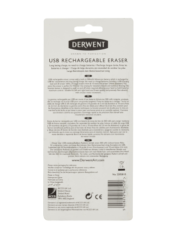 Radiera electrica reincarcabila derwent professional [4]