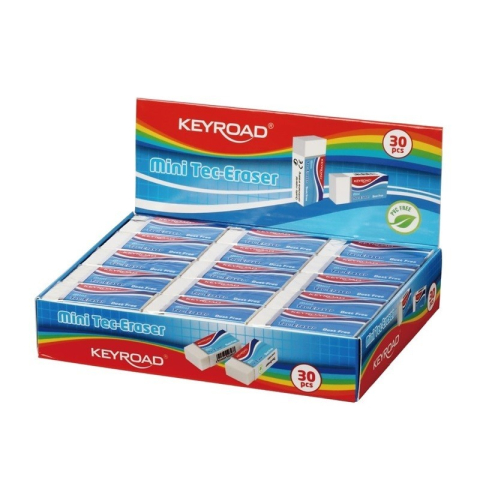 Radiera Keyroad Technic mini KR970981, dreptunghi, 40x19x13mm, alb [1]