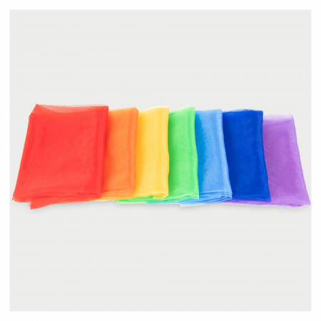 Rainbow Organza, set 7 culori, TickiT, 3+ ani [3]