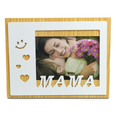 Casă, gradină și bricolaj - Rama foto, MDF, 10x15cm, No.R-05, mesaj "Mama"