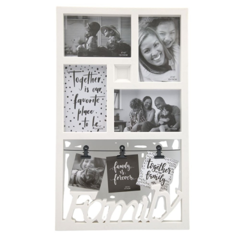 Rama foto, PVC, No.BB76, colaj foto "Family" [2]