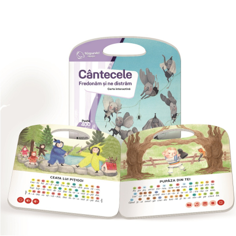 Raspundel Istetel, carte Cantecele - Fredonam si ne distram varsta 2-3ani ,3-5ani ,5-7ani, Unisex [1]