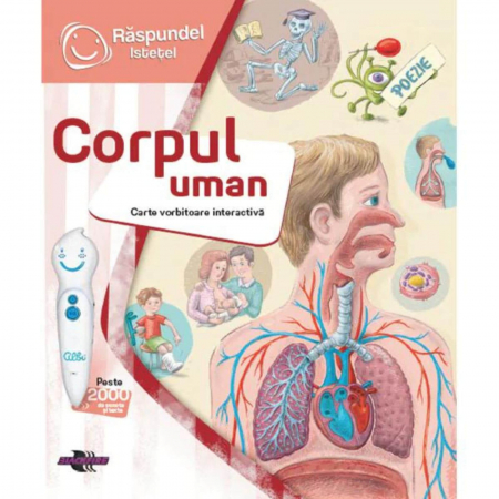 Carte vorbitoare Raspundel Istetel - Corpul uman [3]
