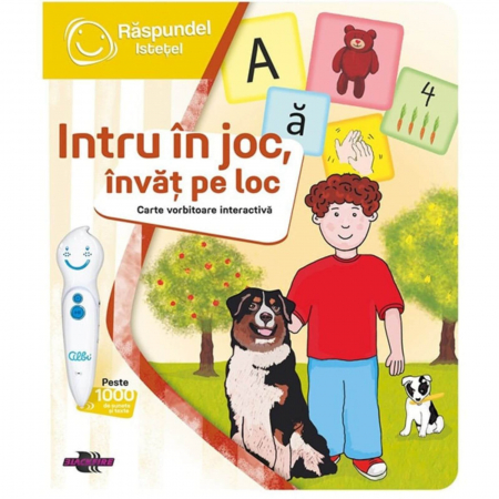 Carte vorbitoare Raspundel Istetel - Intru in joc, invat pe loc [3]