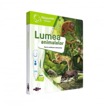 Carte vorbitoare Raspundel Istetel - Lumea animalelor