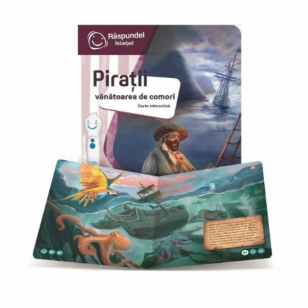 Carte Interactiva - Pirati, Vanatoarea de Comori, Raspundel Istetel [1]