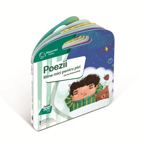Raspundel Istetel, carte Poezii - Rime mici pentru pici varsta 2-3 ani ,3-5ani ,5-7ani, Unisex [2]