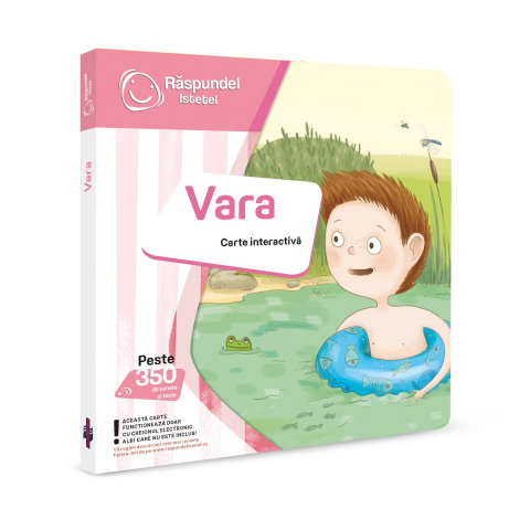 Cărți Educative, Activități - Raspundel Istetel, carte Vara varsta 2-3 ani ,3-5ani ,5-7ani, Unisex