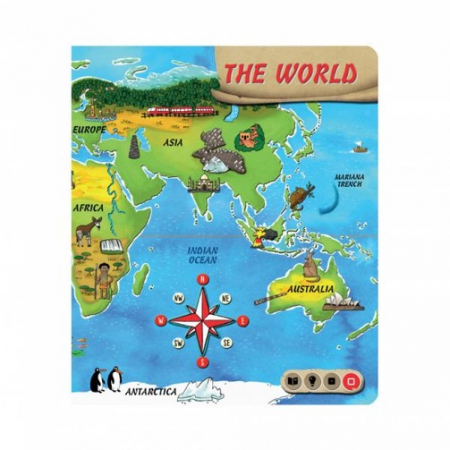 Raspundel Istetel, carte World Atlas (limba engleza) varsta 6-7 ani ,7-9 ani ,9-12 ani, Unisex [1]