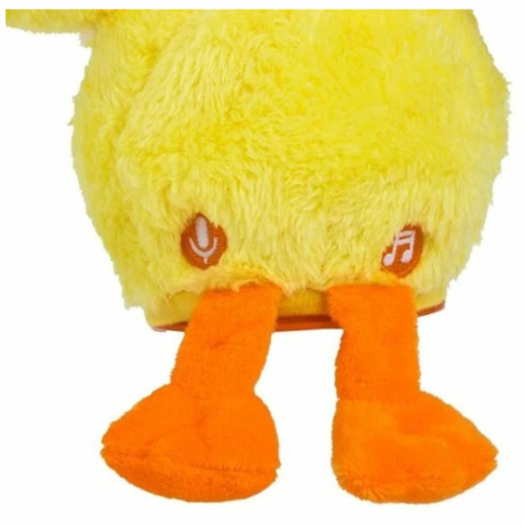 Rata interactiva DJ 32 cm cu dans, lumini si functie de repetare voce. Include 5 melodii. Jucarie muzicala pentru copii 3+. [2]