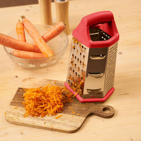 Razatoare 6 laturi,14x12x23 cm, rosu,vanora home [2]