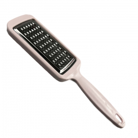 Razatoare cu maner ergonomic si agatatoare, lama inox, Roz [2]