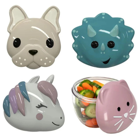 Recipient hrana bebe cu capac, melii luxe, model unicorn [2]