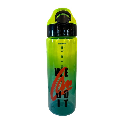 Recipient scolar Noki T-0100, 550ml, pentru lichide, diverse culori fluorescente, push cu siguranta si capac protectie [4]