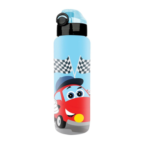 Recipient scolar Noki T-0101, 550ml, pentru lichide, diverse culori pale, push cu siguranta si capac protectie [3]