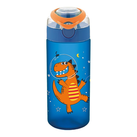 Recipient scolar Noki T-0108, 500ml, pentru lichide, diverse culori, push si capac protectie [2]