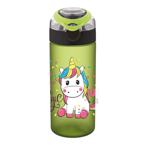 Recipient scolar Noki T-0108, 500ml, pentru lichide, diverse culori, push si capac protectie [4]