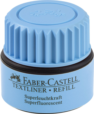Art & Craft si Artizanat - Refill textmarker albastru 1549 faber-castell