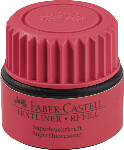 Art & Craft si Artizanat - Refill textmarker rosu 1549 faber-castell