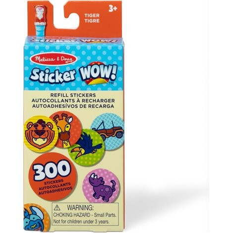 Stickere, Abțibilduri, Autocolante - Rezerva autocolante Sticker WOW Tigrisor