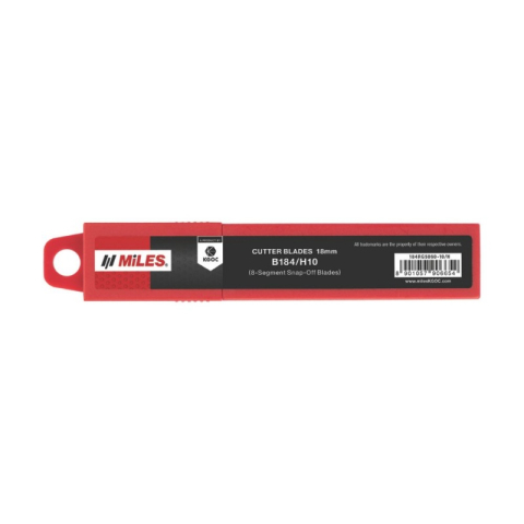 Birotică și Papetărie - Rezerva cutter Kangaro MILES BR184-H10, lama 18mm, set 10 buc
