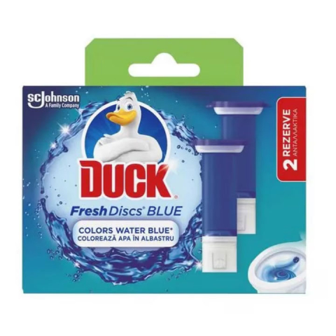 Detergenti si Curatenie - Rezerva odorizant gel toaleta duck fresh discs 2x36ml/cutie