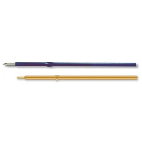 Rezerva pix cu bila CNX tip X20 1079 / HY-107, plastic, 1.0mm, scurta, cu aripioare, albastru [2]
