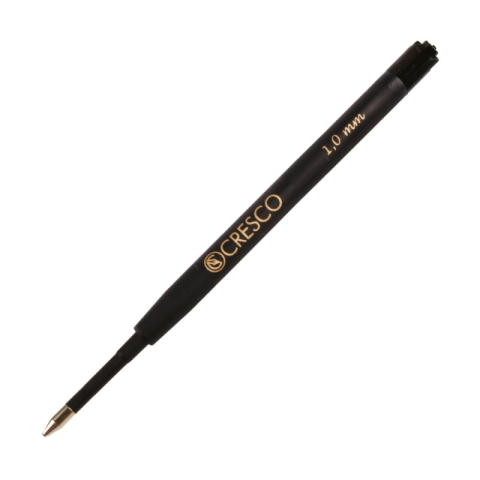 Rechizite Școlare - Rezerva pix cu bila Cresco tip Parker 33261, plastic, 1.0mm, negru