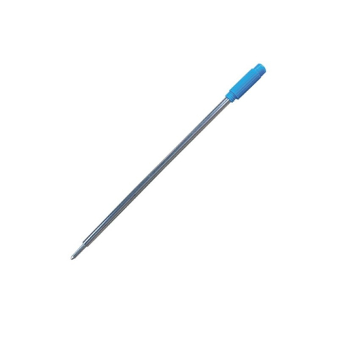 Rechizite Școlare - Rezerva pix cu bila Office-Cover tip Cross, metalic, 1.0mm, albastru