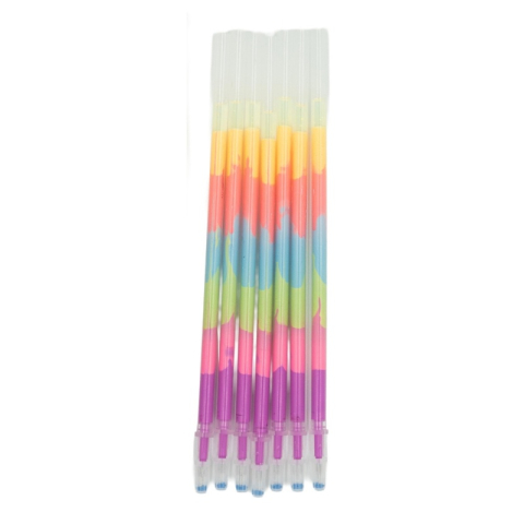 Rechizite Școlare - Rezerva pix cu gel CNX, culoare multicolor neon
