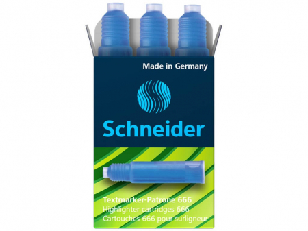 Textmarkere - Schneider - Rezerva Schneider Maxx Eco 666, Albastru- Micostore.ro