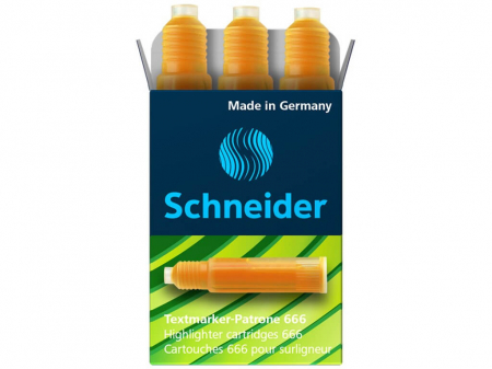 Textmarkere - Schneider - Rezerva Schneider Maxx Eco 666, Portocaliu- Micostore.ro