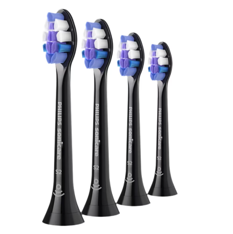 Rezerve philips sonicare s4 sensitive hx6054/88, pachet de 4 capete, negru, l x a x i (mm) 60x25.7x230.5 [0]