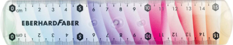 Rigla 15cm flexibila rainbow eberhard faber [1]