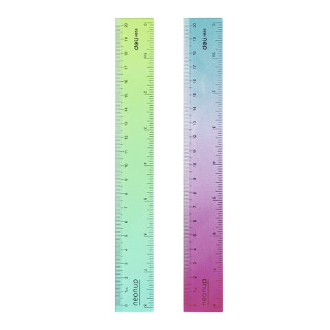 Rigla 20 cm gradient neonup deli [2]